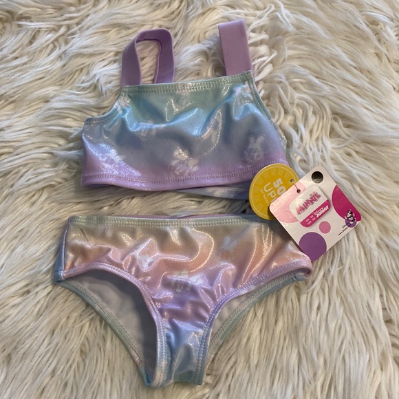 Disney Other - Disney Minnie Two piece swim 12 months brand new with tags so cute